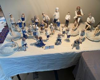 Bing & Grondahl Royal Copenhagen figures