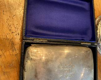 English Sterling cigarette or cigar case