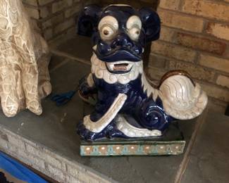 Pottery Foo dog