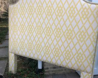 Designer upholstered headboard