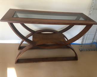 Art deco style U-shaped console