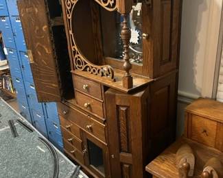 Antique Ransom & Randolph Dental Cabinet