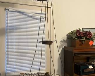 1800s GENERAL STORE HANGING BROOM MERCHANDISER