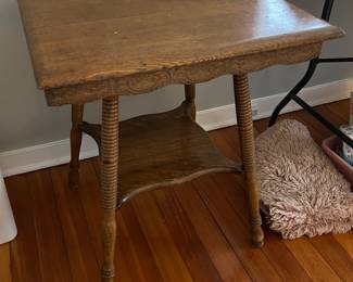 Wood occasional table