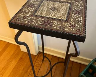 Mosaic side table