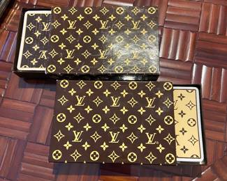 Louis Vuitton playing cards