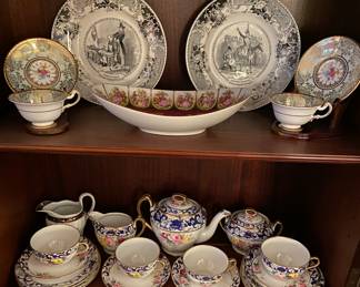 Lots of china and glass