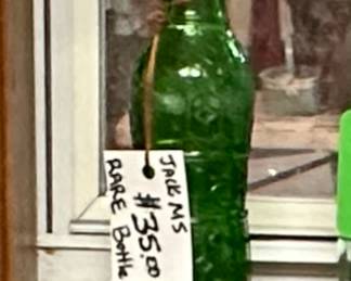 Rare bottle manufactured in Jackson, MS