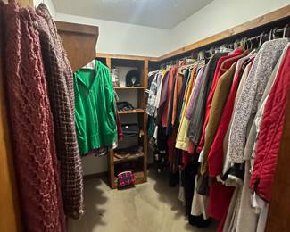 Name brand clothes ranging in men’s sizes L-XL and women’s sizes L-3X. $1 per item. 