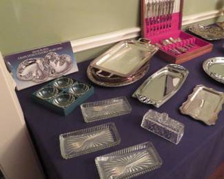 Silverplate, Milbern Creations chrome trays