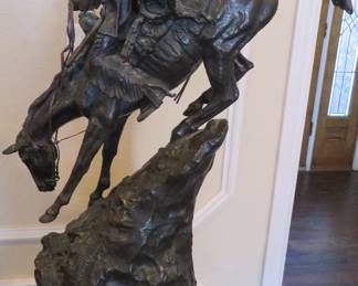 Frederick Remington sculpture - "Mountain Man"