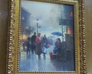 G. Harvey framed print