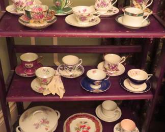 Teacup and saucer collection