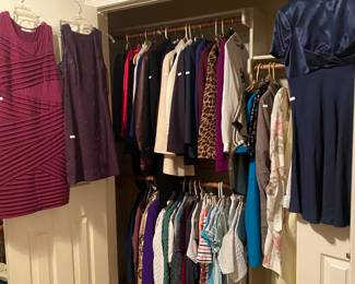 nice clothes and coats, sized around 8-10