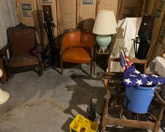 chairs, lamp, awesome lanterns