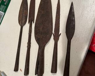 African spear heads