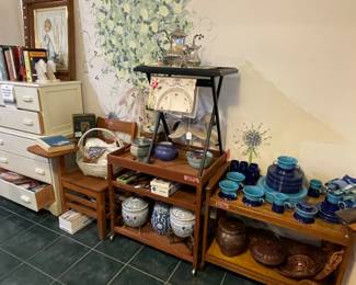 Special pottery pieces and dishes