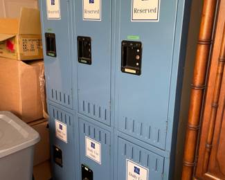 6 cubby locker-You will need to ask to see this item! Sunday Special