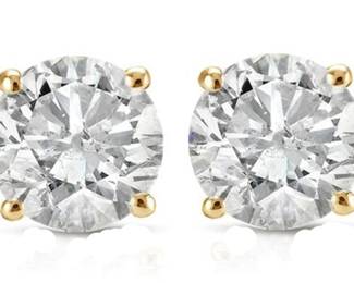 Diamond earrings 
