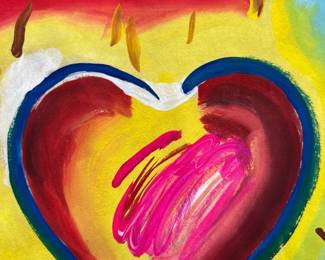Peter Max "Heart"