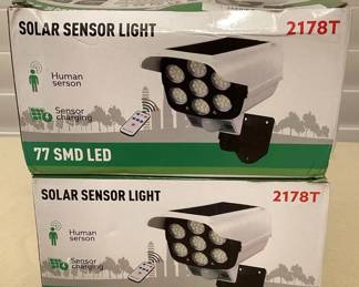 CCS151 Two Solar Sensor Lights New