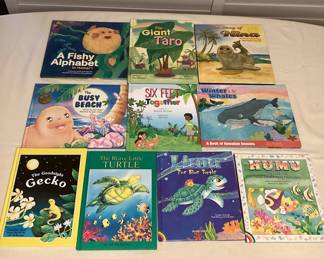CCS026 Ten Children’s Hawaiian Hardcover Books