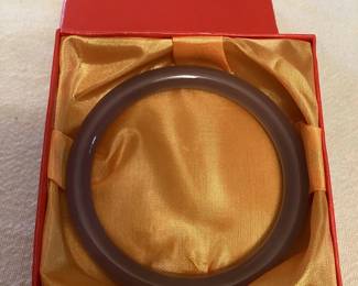 CCS005 Lavender Jade Bangle Bracelet New