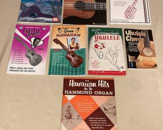 CCS061 Ukulele Song & Chord Books And Hawaiian Hits For The Organ Book