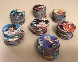 CCS167 Over 250 Dragon Ball Z Cardboard Discs