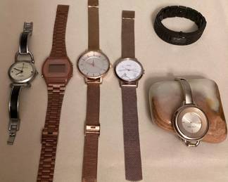 CCS068 Six Women’s Stainless Steel Band Watches