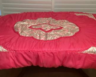 CCS147 Pink Japanese Kakefuton Quilt New