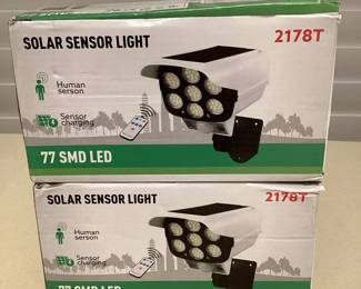 CCS056 Two Solar Sensor Lights New