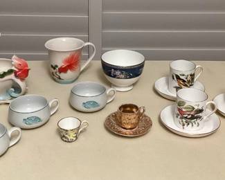 CCS182 Fine China Teacups & Saucers & More!