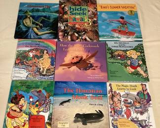 CCS032 Nine Children’s Hawaiian Hardcover Books