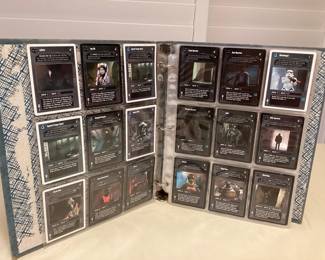 CCS162 Binder Full Of Over 175 Star Wars Trading Cards