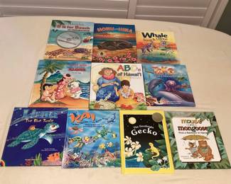 CCS028 Ten Children’s Hawaiian Hardcover Books