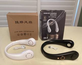 CCS088 Two Vaneless Hanging Neck Fans New