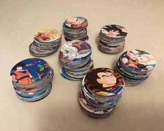 CCS166 Over 250 Dragon Ball Z Cardboard Discs