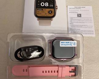 CCS013 Pink Smart Watch New