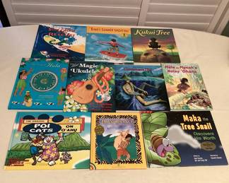 CCS027 Ten Children’s Hawaiian Hardcover Books