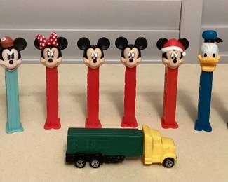 CCS168 Twelve Collectible Disney & Other Pez Dispensers