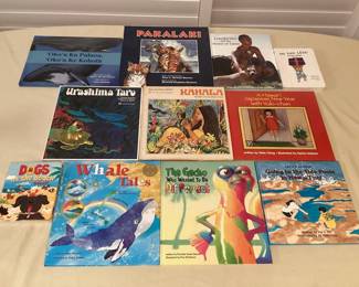 CCS172 Eleven Children's Hawaiian & Local Themed Hardcover Books