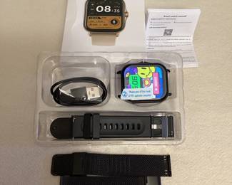 CCS016 Black Smart Watch New