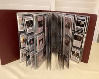 CCS161 Binder Of Over 465 Star Wars Trading Cards