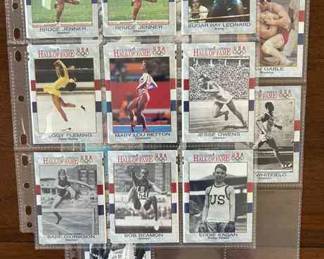 1991 Impel U.S. Olympic Cards Mary Lou Retton, Jesse Owens, Bruce Jenner, Sugar Ray Leonard