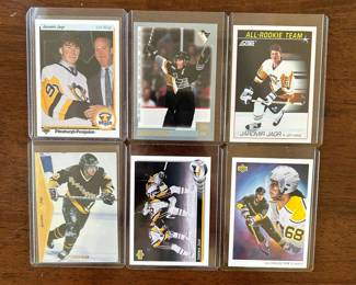 Jaromir Jagr Hockey cards Lot of 6 cards