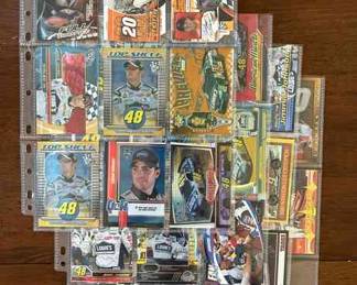 Over 60 Racing Cards Jimmy Johnson, Tony Stewart, and More