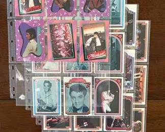 Kings of Rock and Pop Trading Cards. Michael Jackson, Elvis, KISS. Over 50 Total Cards