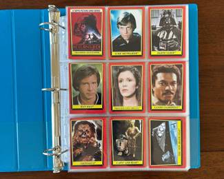 06 Star Wars Return of the Jedi Trading Cards Series 1 Complete Set 1132 plus 43 extra cards