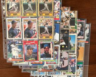Over 90 Barry Bonds Cards Includes Rookie Cards
